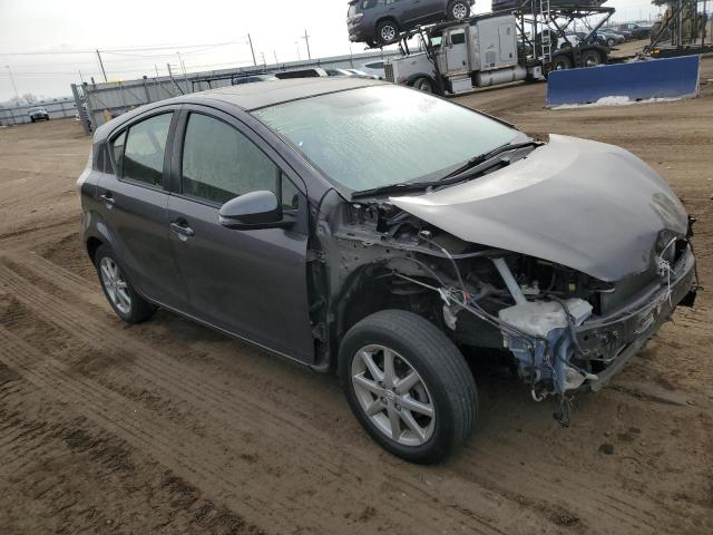 JTDKDTB32D1043017 - 2013 TOYOTA PRIUS C GRAY photo 4