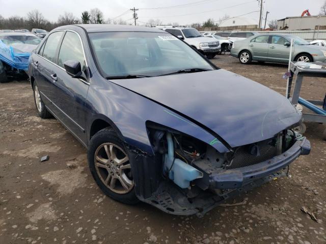 1HGCM56357A052696 - 2007 HONDA ACCORD SE BLUE photo 4