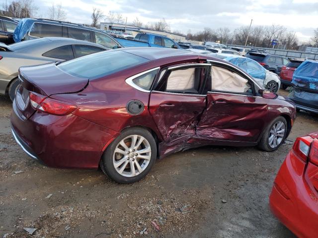 1C3CCCAB3GN129132 - 2016 CHRYSLER 200 LIMITED MAROON photo 3
