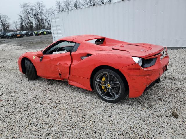 ZFF80AMA8J0228309 - 2018 FERRARI 488 SPIDER RED photo 2