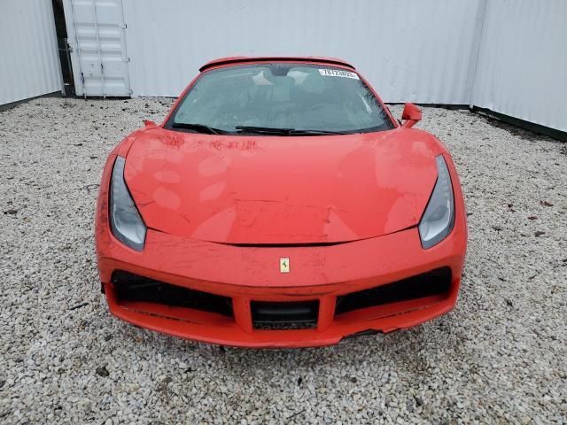 ZFF80AMA8J0228309 - 2018 FERRARI 488 SPIDER RED photo 5