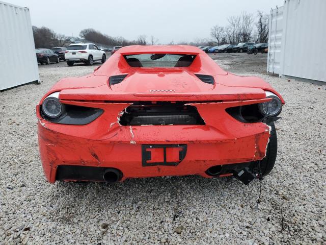 ZFF80AMA8J0228309 - 2018 FERRARI 488 SPIDER RED photo 6