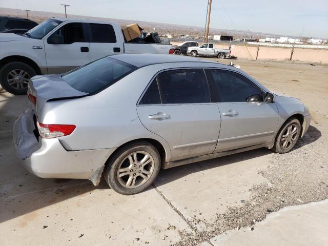 1HGCM56495A141838 - 2005 HONDA ACCORD LX SILVER photo 3