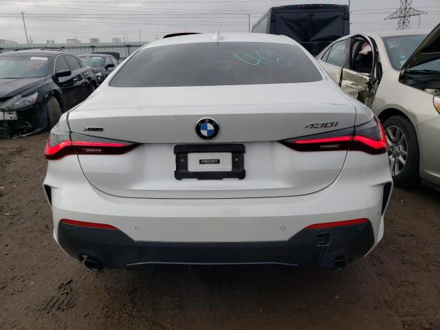 WBA73AP00MCF99164 - 2021 BMW 430XI WHITE photo 6