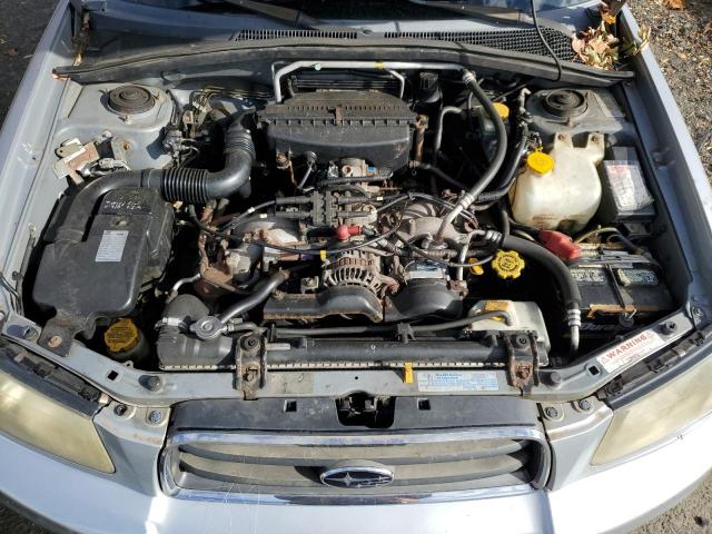 JF1SG65613H767128 - 2003 SUBARU FORESTER 2.5XS ვერცხლისფერი ფოტო 11