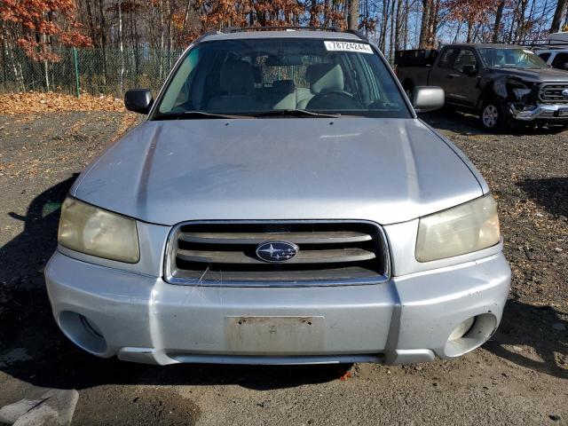 JF1SG65613H767128 - 2003 SUBARU FORESTER 2.5XS ვერცხლისფერი ფოტო 5