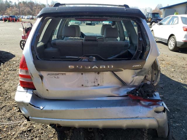 JF1SG65613H767128 - 2003 SUBARU FORESTER 2.5XS ვერცხლისფერი ფოტო 6