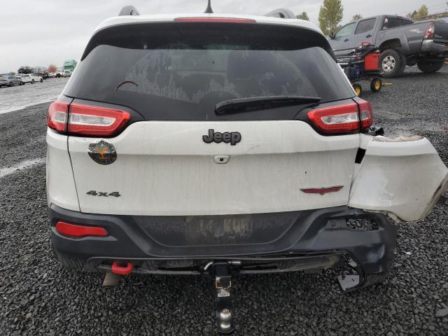 1C4PJMBS0GW343738 - 2019 JEEP CHEROKEE TRAILHAWK WHITE photo 6