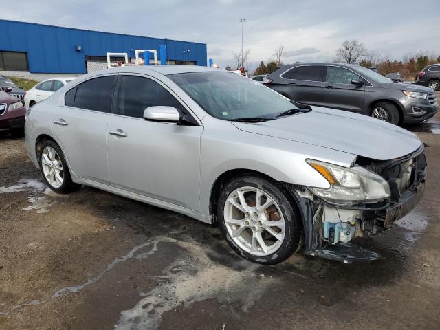 1N4AA5AP7EC481130 - 2014 NISSAN MAXIMA S SILVER photo 4