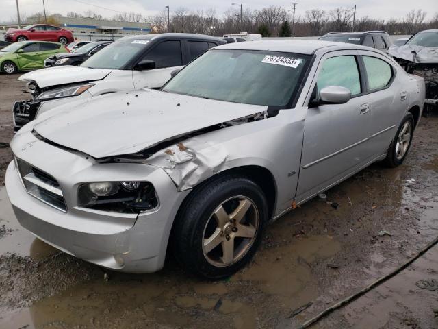 2B3CA3CV8AH127774 - 2010 DODGE CHARGER SXT SILVER photo 1