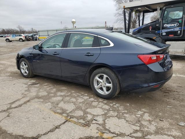 1G1ZC5ST7JF155526 - 2018 CHEVROLET MALIBU LS BLUE photo 2