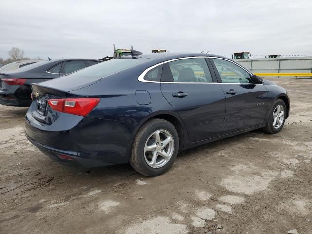 1G1ZC5ST7JF155526 - 2018 CHEVROLET MALIBU LS BLUE photo 3