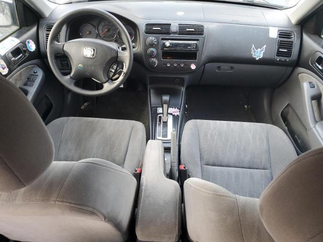 2HGES16535H521887 - 2005 HONDA CIVIC LX GRAY photo 8