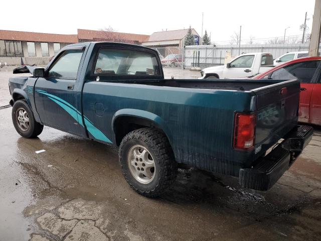 1B7FL26X4SW901485 - 1995 DODGE DAKOTA GREEN photo 2