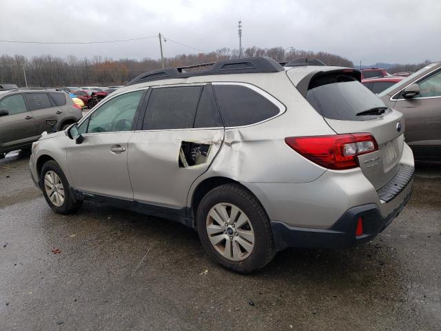 4S4BSADC6J3331254 - 2018 SUBARU OUTBACK 2.5I PREMIUM SILVER photo 2