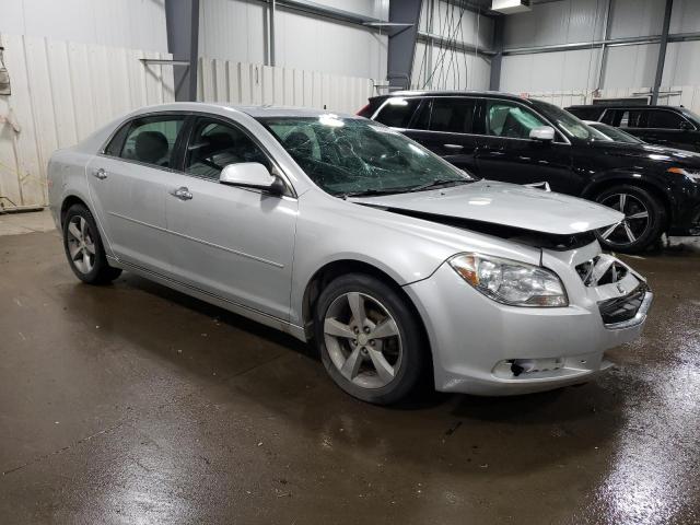 1G1ZC5EU6CF220891 - 2012 CHEVROLET MALIBU 1LT SILVER photo 4