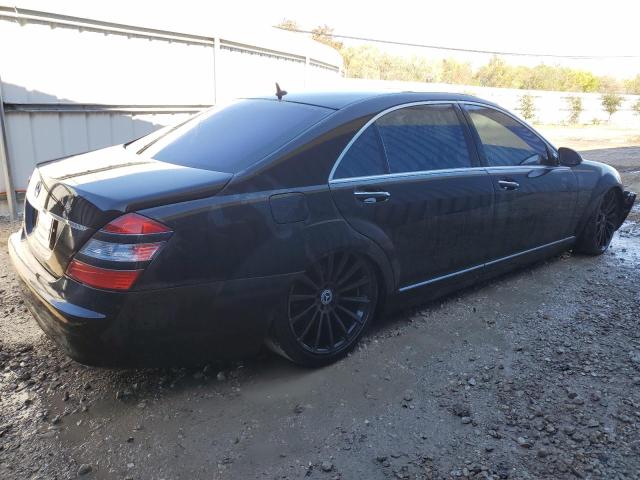 WDDNG71X67A118957 - 2007 MERCEDES-BENZ S 550 BLACK photo 3