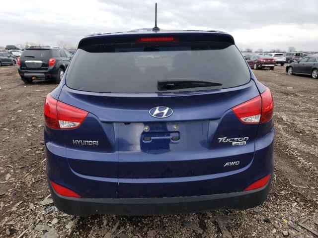 KM8JUCAC1CU382101 - 2012 HYUNDAI TUCSON GLS BLUE photo 6