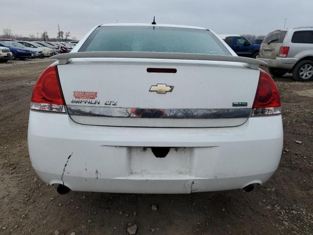 2G1WC5EM5B1108205 - 2011 CHEVROLET IMPALA LTZ WHITE photo 6