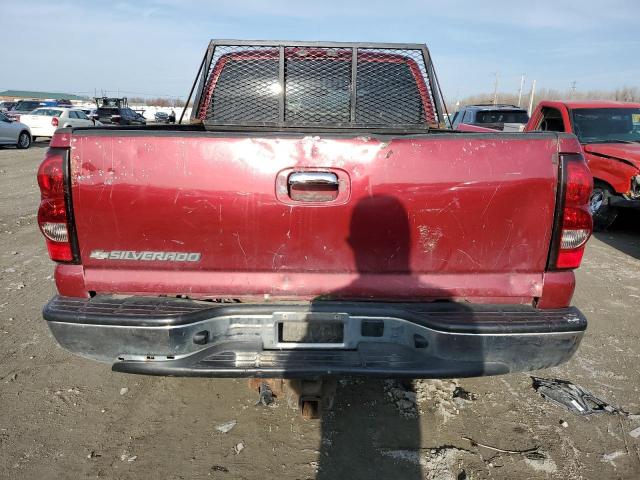 1GCEK19Z67Z200488 - 2007 CHEVROLET SILVERADO K1500 CLASSIC MAROON photo 6