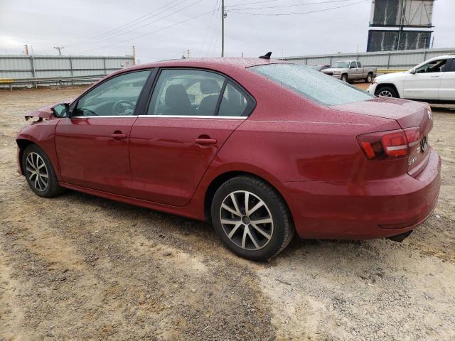 3VWDB7AJ5HM385220 - 2017 VOLKSWAGEN JETTA SE RED photo 2