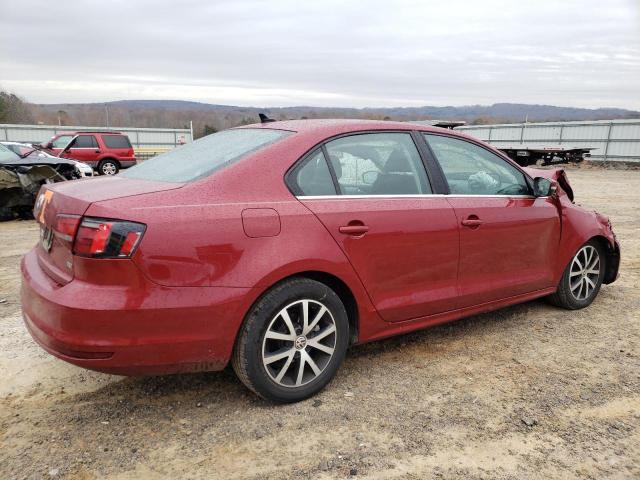 3VWDB7AJ5HM385220 - 2017 VOLKSWAGEN JETTA SE RED photo 3