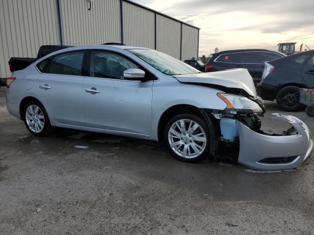 3N1AB7AP7EY254680 - 2014 NISSAN SENTRA S SILVER photo 4