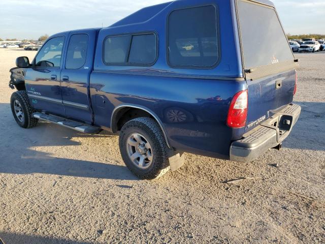 5TBRU34176S466572 - 2006 TOYOTA TUNDRA ACCESS CAB SR5 BLUE photo 2