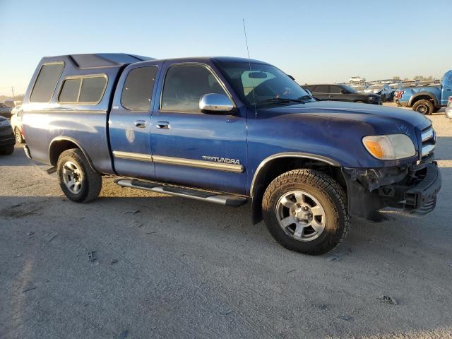 5TBRU34176S466572 - 2006 TOYOTA TUNDRA ACCESS CAB SR5 BLUE photo 4