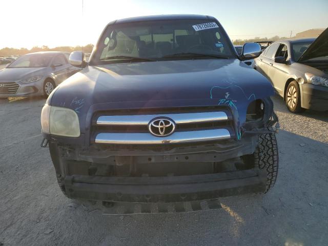 5TBRU34176S466572 - 2006 TOYOTA TUNDRA ACCESS CAB SR5 BLUE photo 5