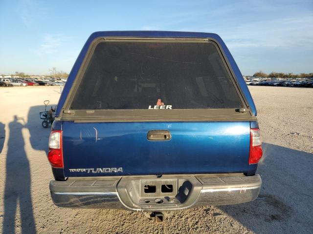 5TBRU34176S466572 - 2006 TOYOTA TUNDRA ACCESS CAB SR5 BLUE photo 6