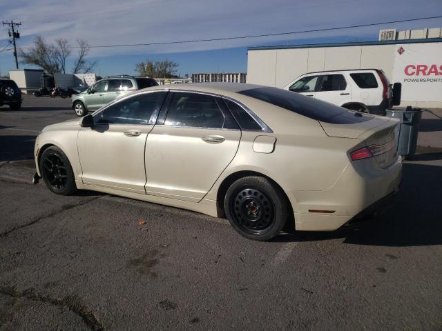 3LN6L2G9XFR617816 - 2015 LINCOLN MKZ YELLOW photo 2