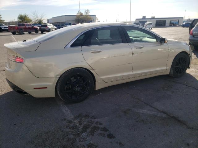 3LN6L2G9XFR617816 - 2015 LINCOLN MKZ YELLOW photo 3