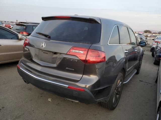 2HNYD2H51AH523537 - 2010 ACURA MDX ADVANCE GRAY photo 3