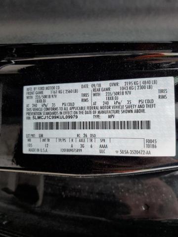 5LMCJ1C99KUL09979 - 2019 LINCOLN MKC CHARCOAL photo 12