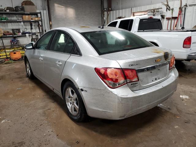 1G1PC5SB4E7322925 - 2014 CHEVROLET CRUZE LT SILVER photo 2