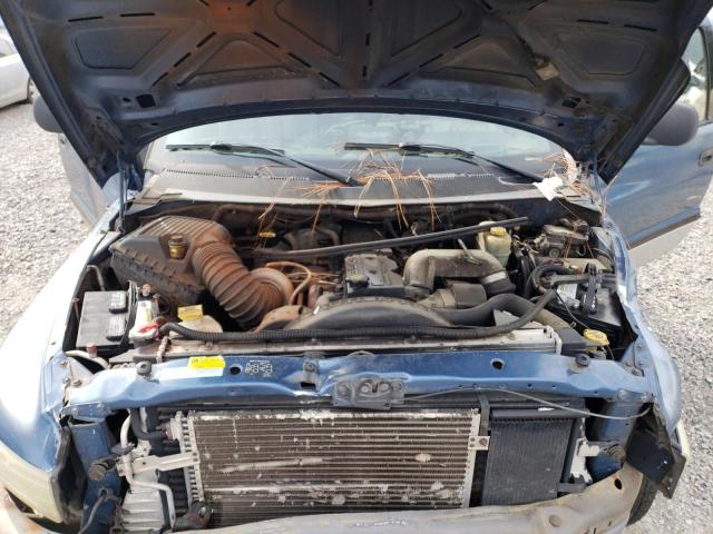 3B7KC23692M203299 - 2002 DODGE RAM 2500 BLUE photo 11