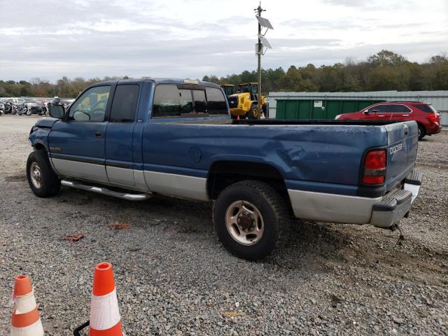 3B7KC23692M203299 - 2002 DODGE RAM 2500 BLUE photo 2