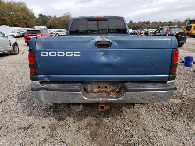 3B7KC23692M203299 - 2002 DODGE RAM 2500 BLUE photo 6