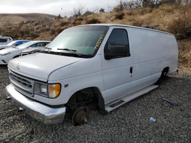 1FTSS34LX2HA74667 - 2002 FORD ECONOLINE E350 SUPER DUTY VAN WHITE photo 1