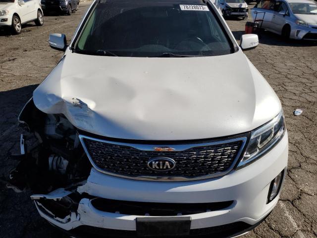 5XYKW4A73FG563167 - 2015 KIA SORENTO SX WHITE photo 12