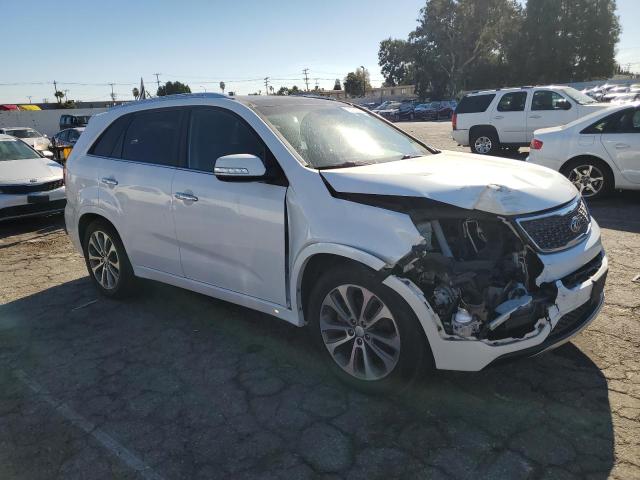 5XYKW4A73FG563167 - 2015 KIA SORENTO SX WHITE photo 4