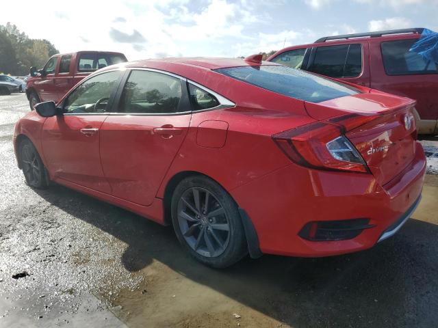 JHMFC1F33KX001838 - 2019 HONDA CIVIC EX RED photo 2