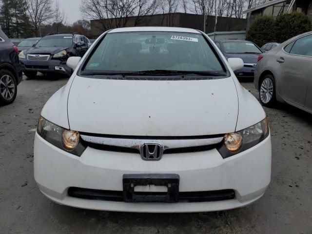 2HGFA16588H320708 - 2008 HONDA CIVIC LX WHITE photo 5