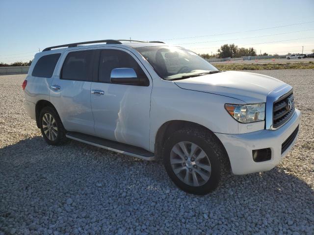 5TDZY68A88S014964 - 2008 TOYOTA SEQUOIA LIMITED WHITE photo 4