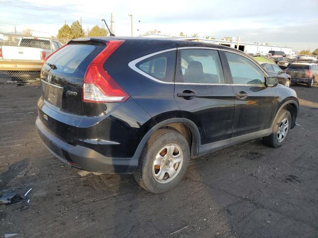 2HKRM4H33DH666991 - 2013 HONDA CR-V LX BLACK photo 3