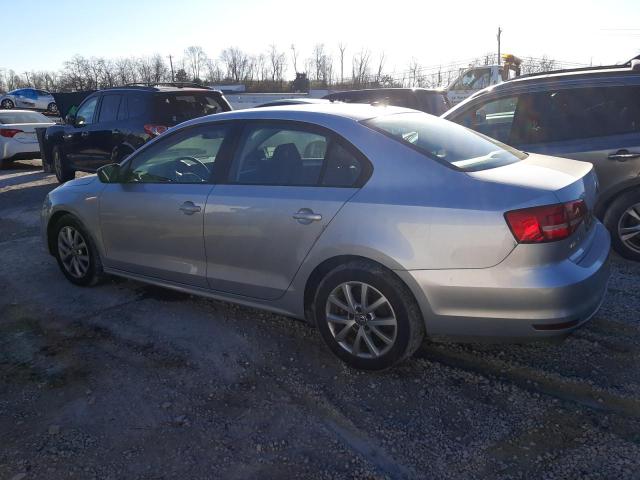 3VWD17AJ2FM327047 - 2015 VOLKSWAGEN JETTA SE SILVER photo 2