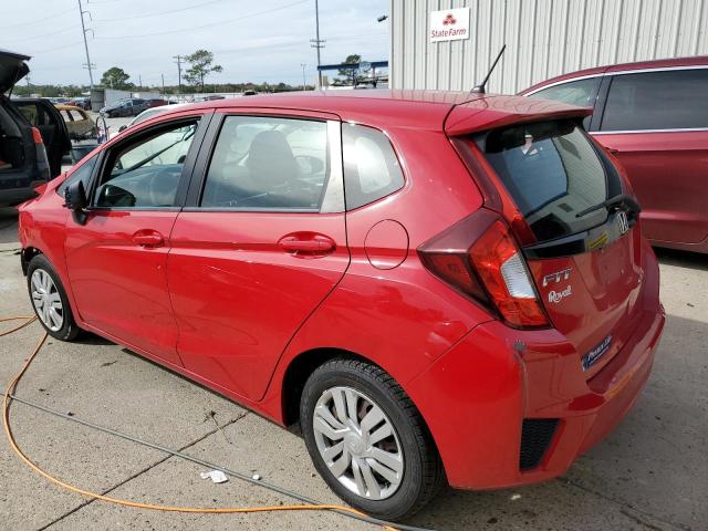 3HGGK5H53FM775356 - 2015 HONDA FIT LX RED photo 2