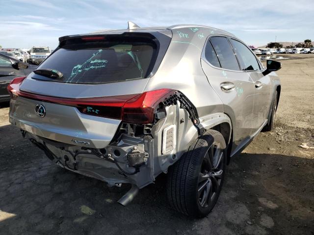 JTHY3JBHXK2020684 - 2019 LEXUS UX 200 SILVER photo 3