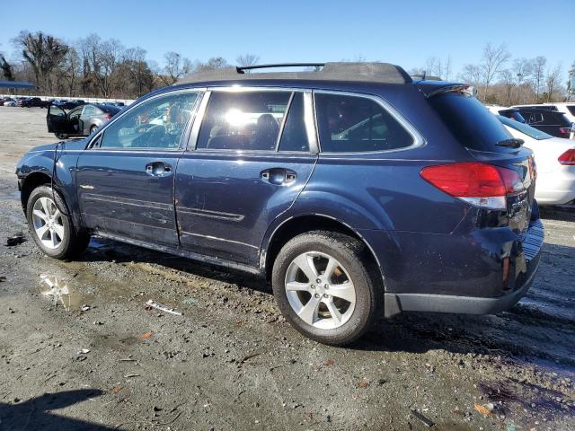 4S4BRCLC9D3208254 - 2013 SUBARU OUTBACK 2.5I LIMITED BLUE photo 2